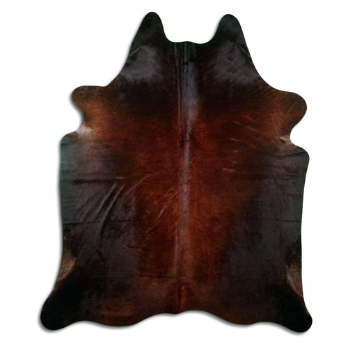Brown Cowhide Rug XXL
