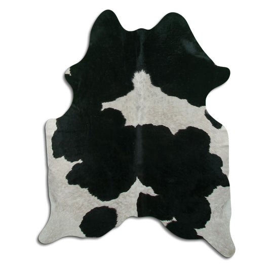 Black & White Cowhide Rug M