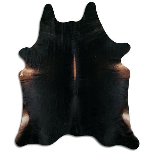 Brown Cowhide Rug XXXL