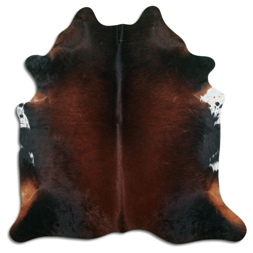 Brown Cowhide Rug XL