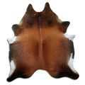 Brown Cowhide Rug XL