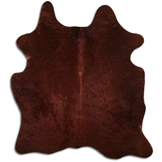Brown Cowhide Rug L
