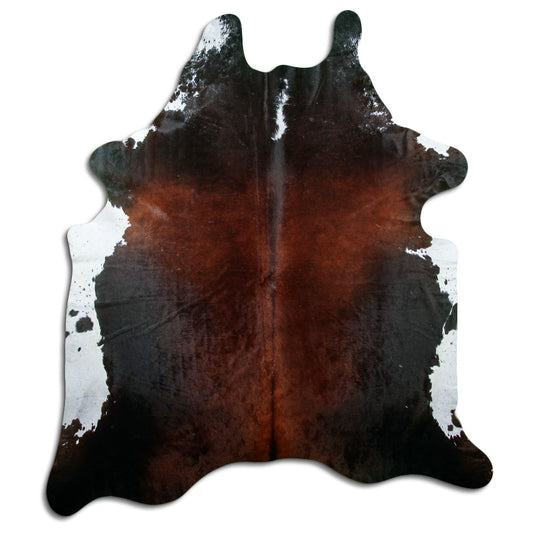 Tricolor Cowhide Rug XXL