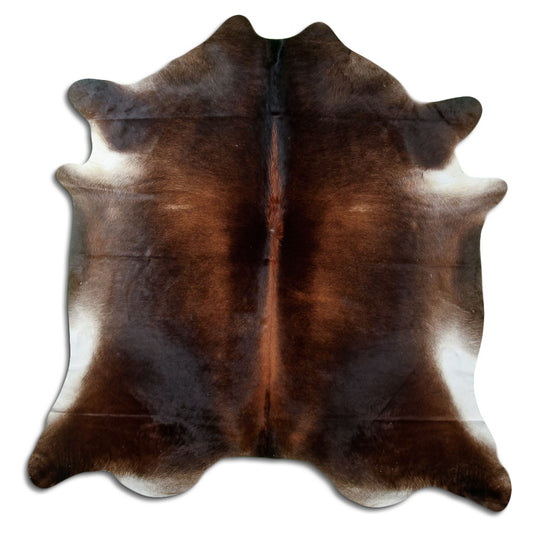 Brown Cowhide Rug XXL