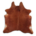 Brown Cowhide Rug L