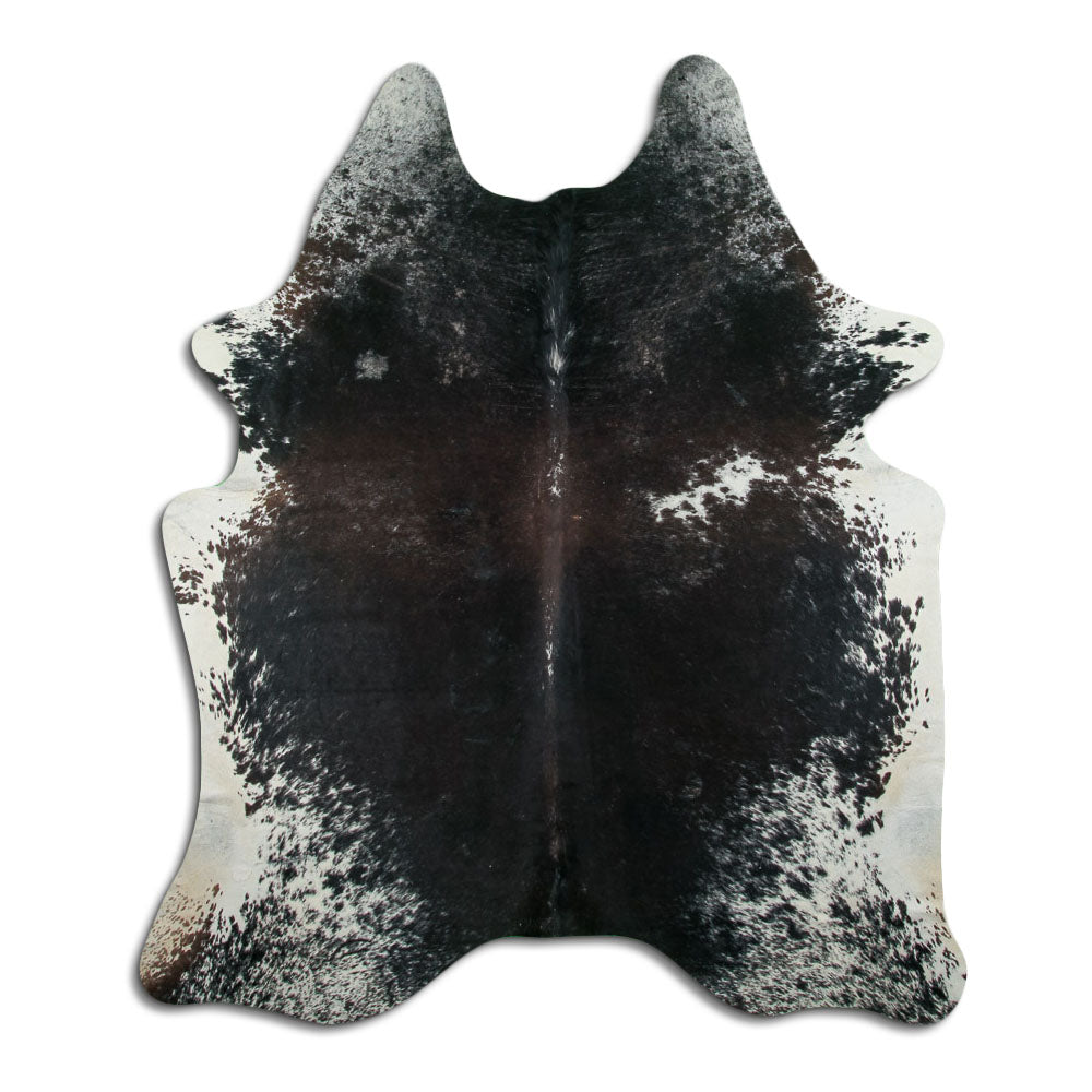 Black & White Cowhide Rug XXL