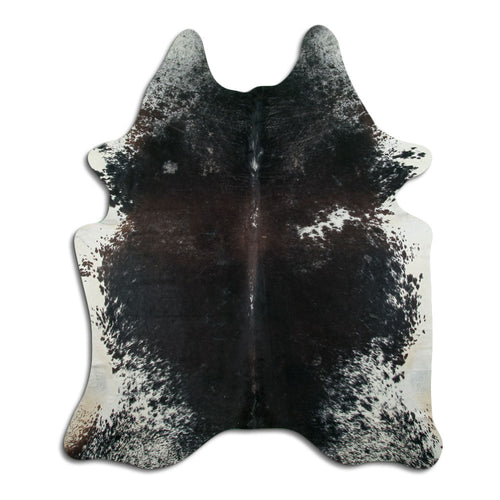 Black & White Cowhide Rug XXL