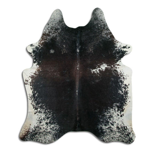 Black & White Cowhide Rug XXL
