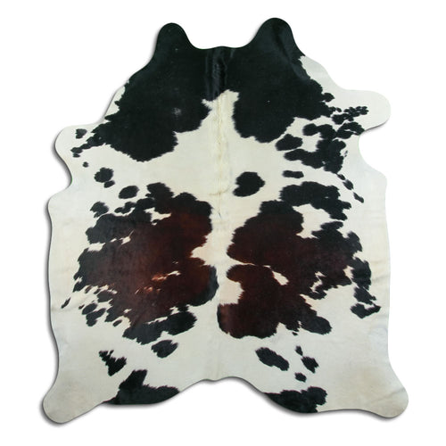 Tricolor Cowhide Rug XXL