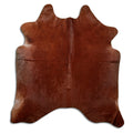 Brown Cowhide Rug L