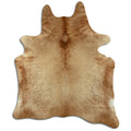 Brown Cowhide Rug L
