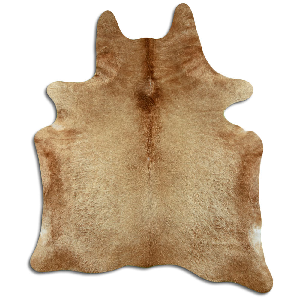 Brown Cowhide Rug L