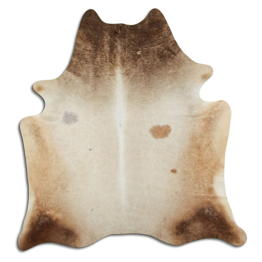 Champagne Cowhide Rug XXL