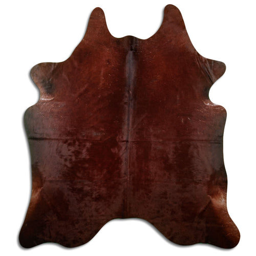 Brown Cowhide Rug XXL