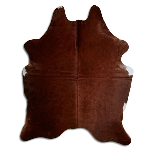 Brown Cowhide Rug XXL