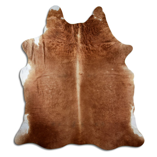 Brown Cowhide Rug XXL