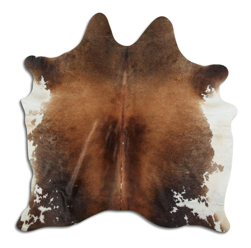 Brown Cowhide Rug M