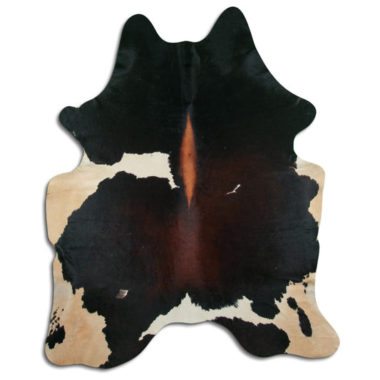 Tricolor Cowhide Rug XXL