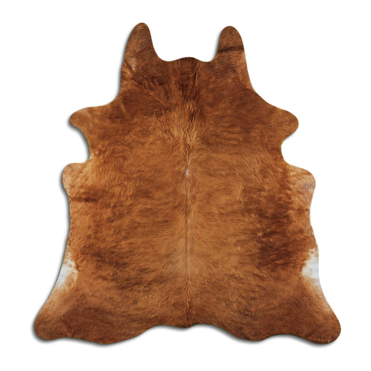 Brown Cowhide Rug L