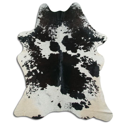 Black & White Cowhide Rug XL
