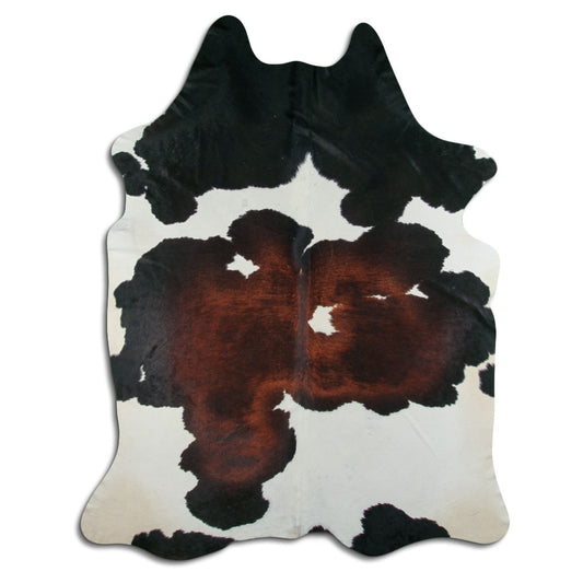 Tricolor Cowhide Rug XXXL