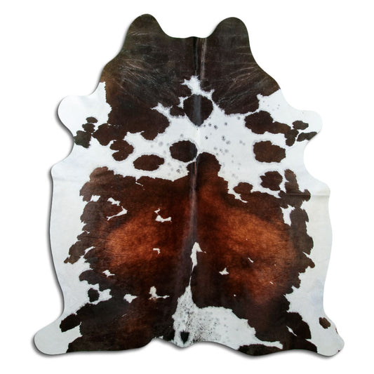 Tricolor Cowhide Rug L