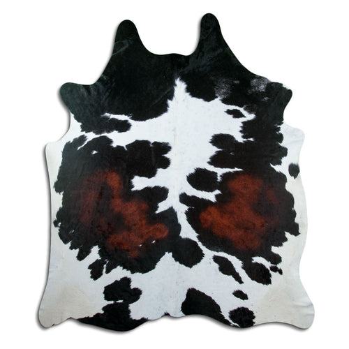 Tricolor Cowhide Rug XXL