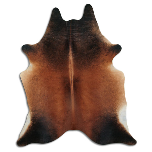 Brown Cowhide Rug XXL