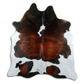 Tricolor Cowhide Rug L