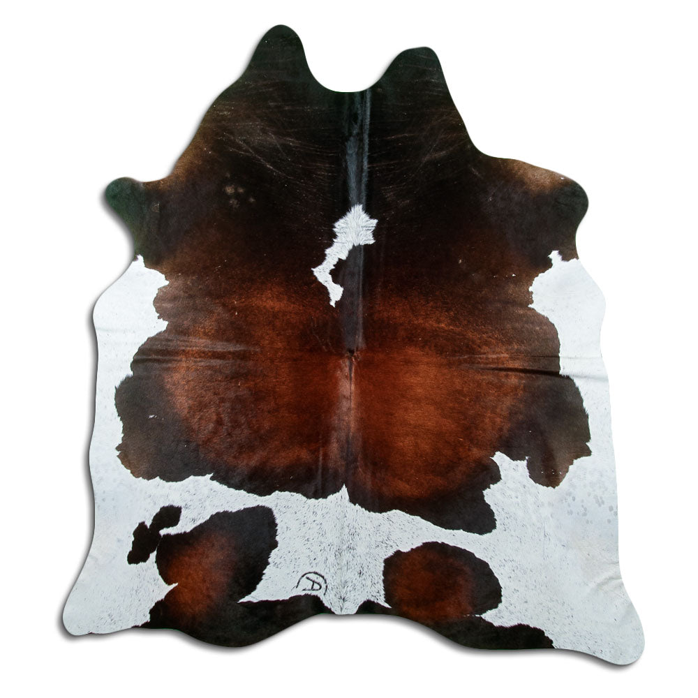 Tricolor Cowhide Rug L