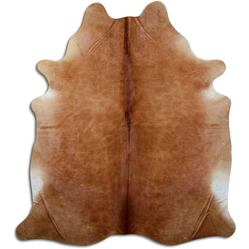 Brown Cowhide Rug XXL