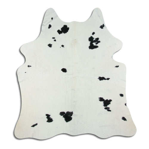 Black & White Cowhide Rug M