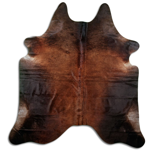 Brown Cowhide Rug XXL
