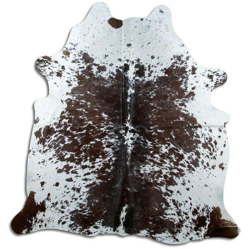 Black & White Cowhide Rug XL