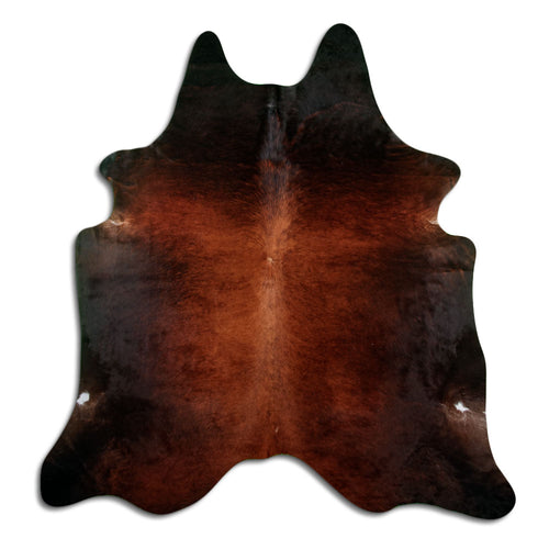 Brown Cowhide Rug XL