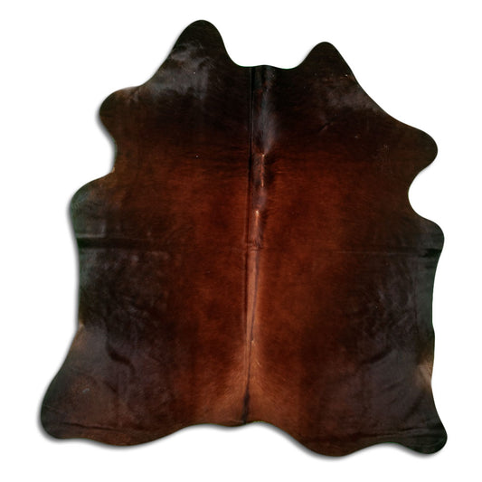 Brown Cowhide Rug M
