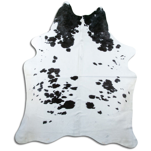 Black & White Cowhide Rug XXL