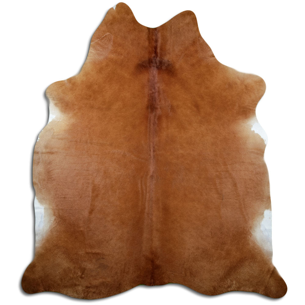 Brown Cowhide Rug XXL