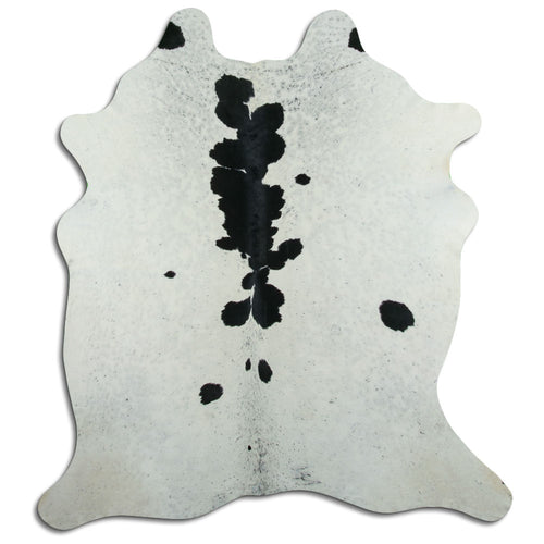 Black & White Cowhide Rug XXL