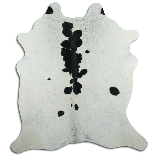 Black & White Cowhide Rug XXL