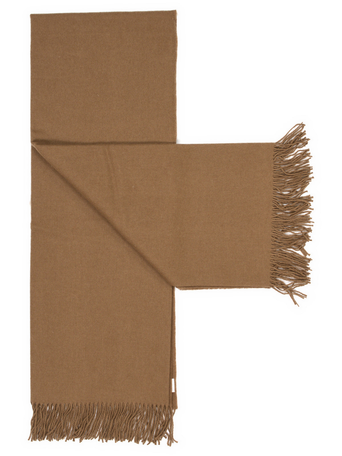 Throw “Fjord” in Camel, unfolded