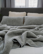 Merino Wool Blanket “Meringue” | 1-Ply