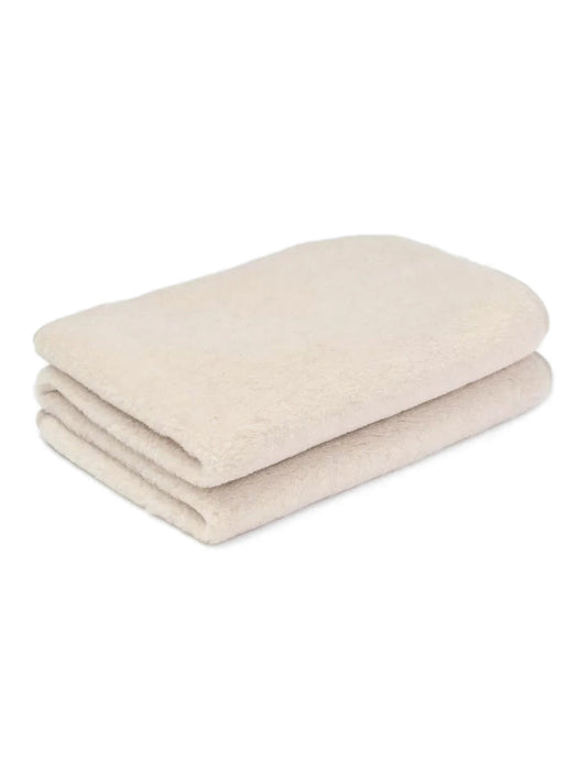 Children's camel and merino blanket Caramel, 1-ply, folded