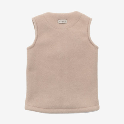 Lama merino vest, back