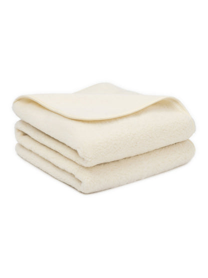 Merino blanket Marzipan, 1-ply, folded
