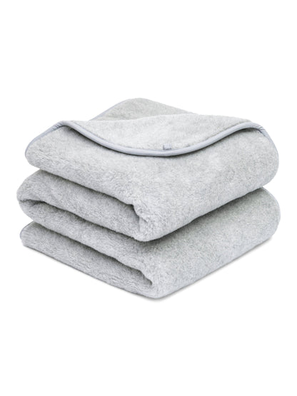 Merino blanket Meringue, 2-ply, folded
