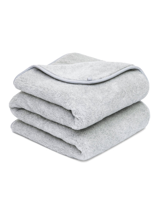 Merino blanket Meringue, 2-ply, folded