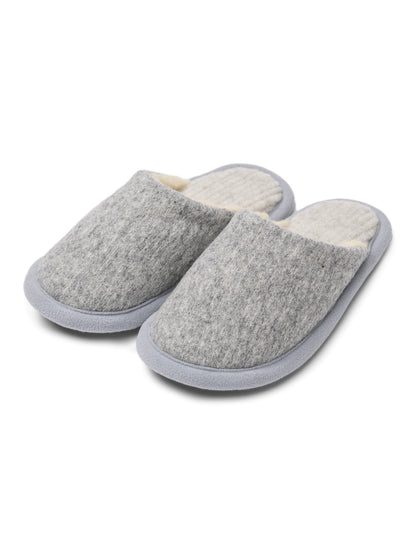 Merino slippers Marble, pair
