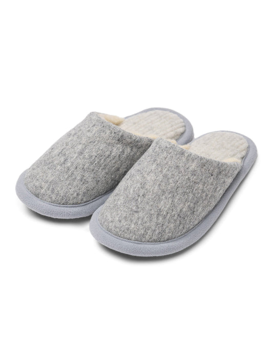 Merino slippers Marble, pair