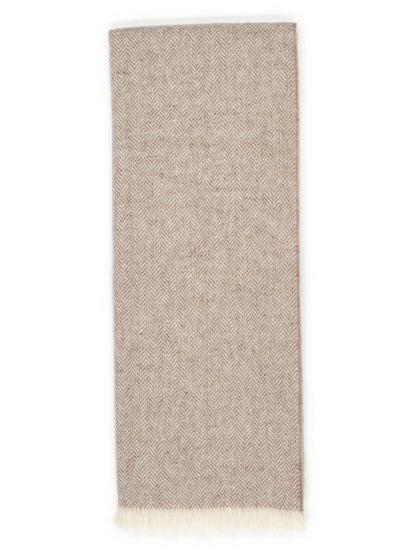 Alpaca & Merino Throw “Mountain Haze” – full length
